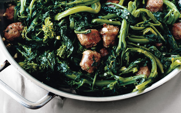 Broccoli Rabe with Sweet Italian Sausage