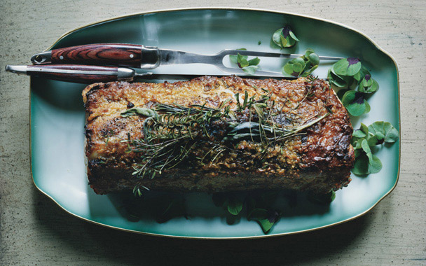 herb-roasted pork loin