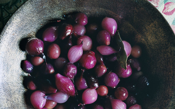 glazed pearl onions