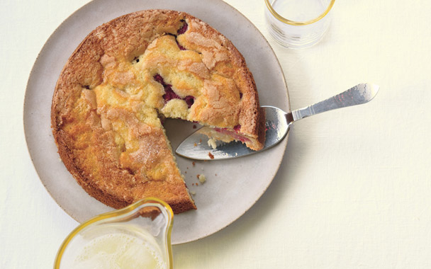 raspberry buttermilk cake
