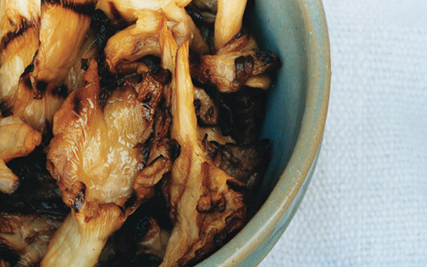 grilled oyster mushrooms