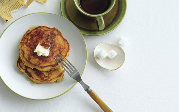 fresh corn pancakes