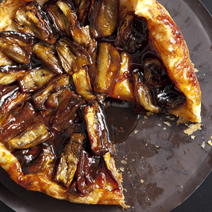 eggplant tarte tatin