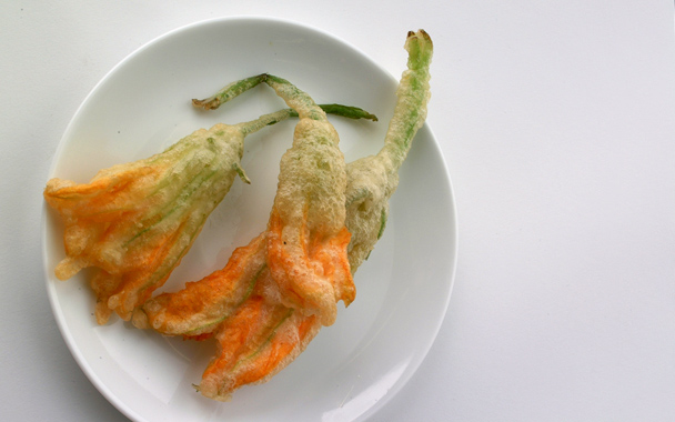 Fried Zucchini Blossoms