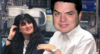 Ruth Reichl and Adam Platt