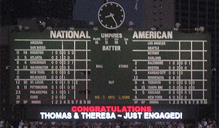 congatulations to Thomas and Theresa