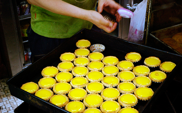 Cantonese egg tarts