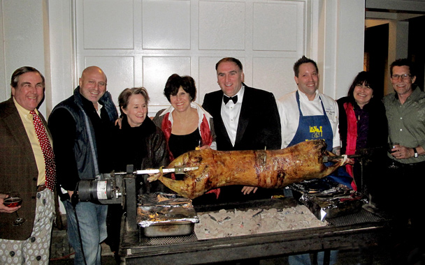 Ruth Reichl and chefs