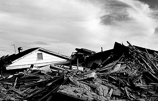 devastated New Orleans