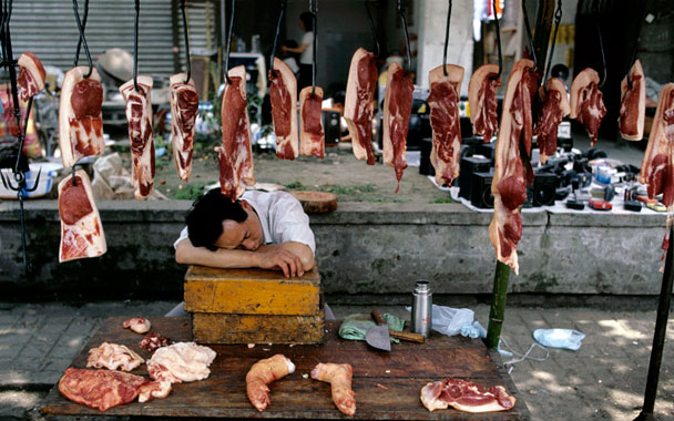 pig parts in Beijing